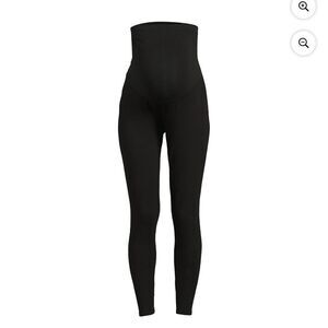 High-Waisted Black Leggings